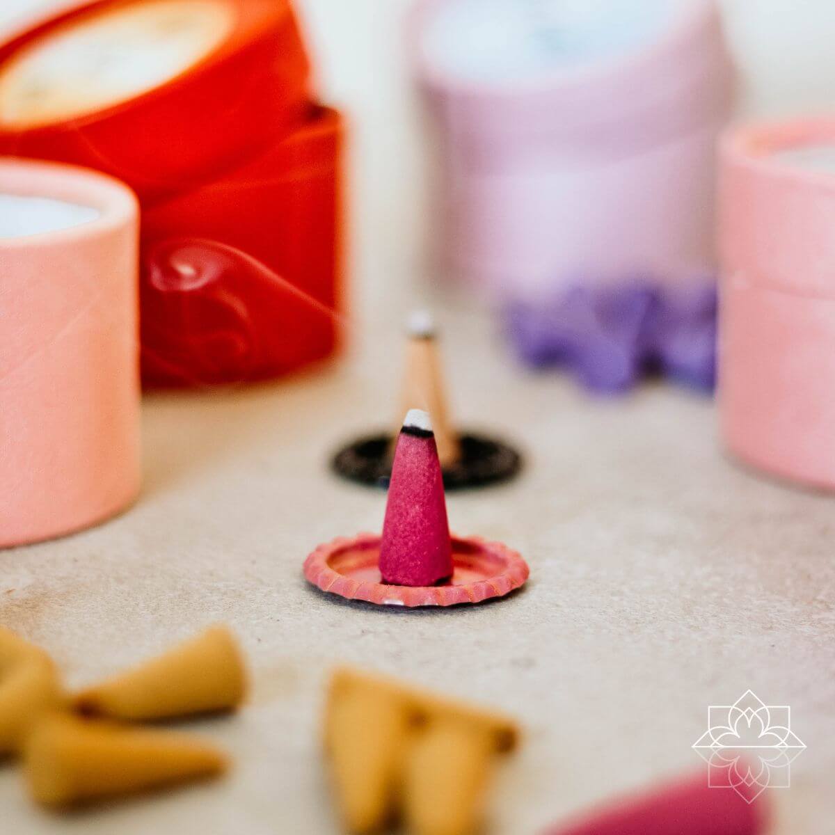 Cônes Naturels Énergie Aromathérapie