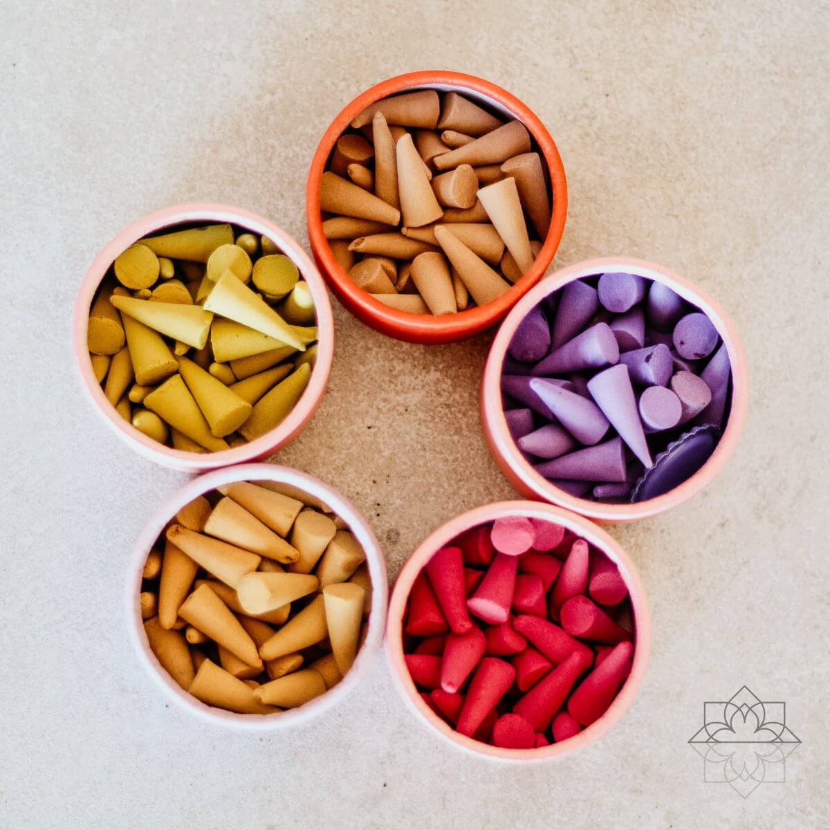 Cônes Naturels Énergie Aromathérapie